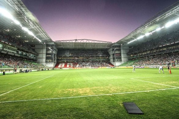 Imagem de fora do estádio - Picture of Arena Independencia - Campo