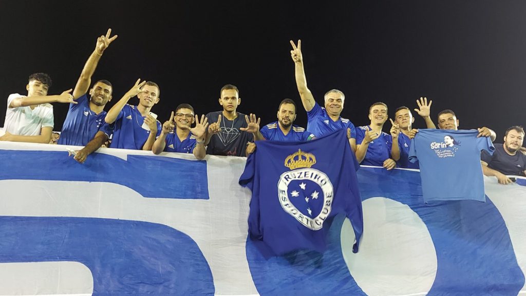 Cruzeiro arranca empate em Muriaé em duelo da Série B do Brasileirão. (Foto: Twitter do Cruzeiro)