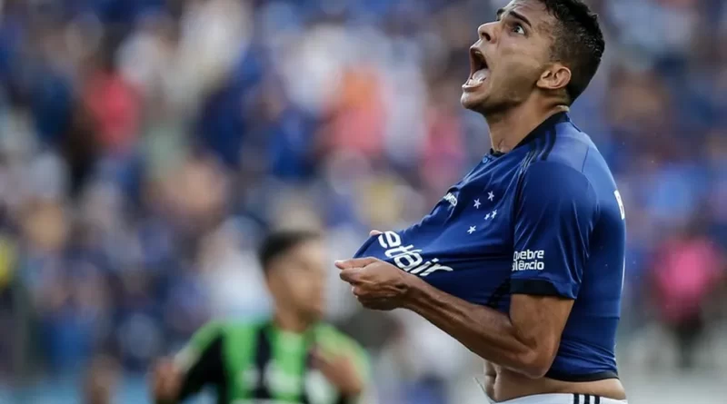 Bruno Rodrigues, atacante do Cruzeiro — Foto: Staff Images/Cruzeiro