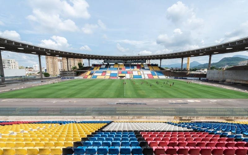 Estádio Kléber Andrade, em Cariacica, Cruzeiro x Fortaleza - Foto: Divulgação