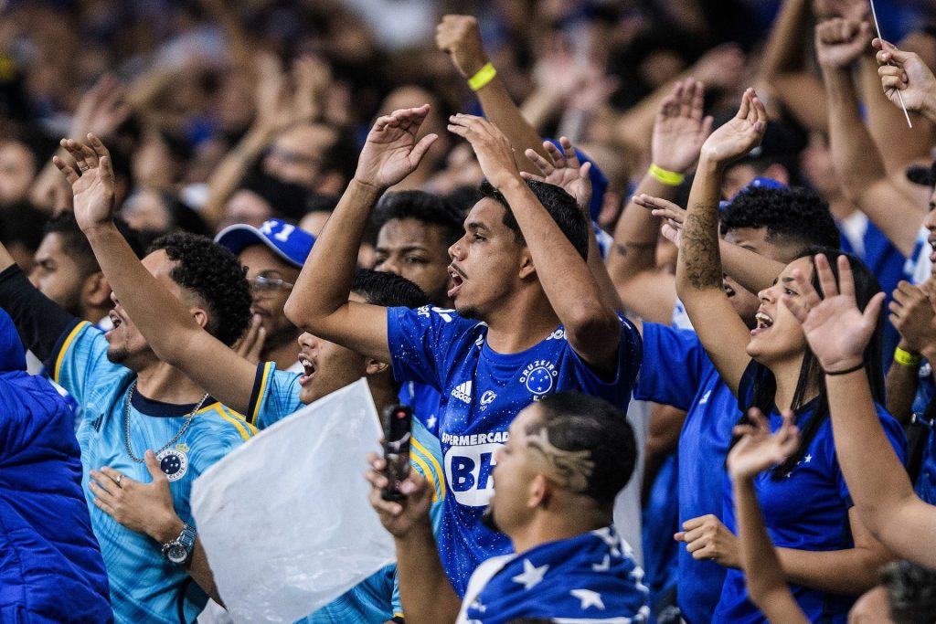 Torcida - Cruzeiro x Atlético-MG, no Mineirão. Foto: Gustavo Aleixo/Cruzeiro