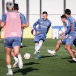 Treino na Toca da Raposa 2. Foto: Gustavo Aleixo/Cruzeiro