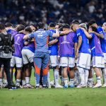Elenco, Cruzeiro x Boca Juniors, no Mineirão, em Belo Horizonte. Foto: Gustavo Aleixo/Cruzeiro