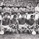 Cruzeiro: Em pé: Zé Carlos, Neco, Darci, Pedro Paulo, Procópio e Raul. Agachados: Natal, Evaldo, Tostão, Dirceu Lopes e Rodrigues. Legenda e foto reproduzidas do blog Tardes de Pacaembu