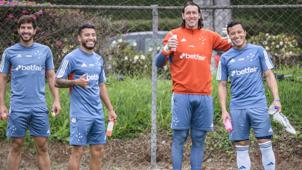 Treino do Cruzeiro - Foto: Gustavo Aleixo