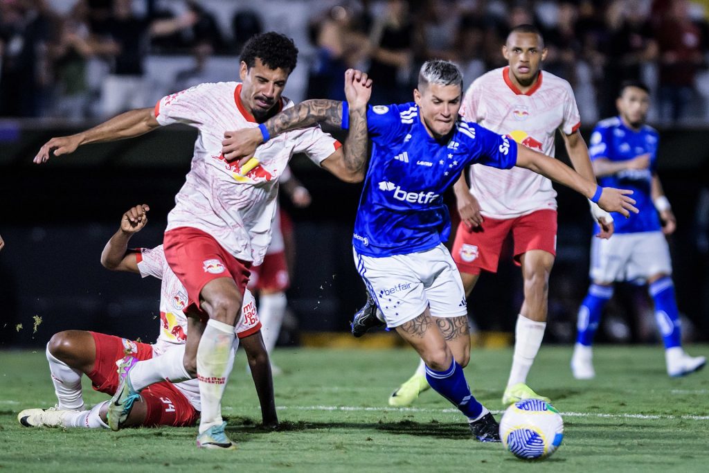 Red Bull Bragantino x Cruzeiro, no Nabi Abi Chedid, em Bragança Paulista. Foto: Gustavo Aleixo/Cruzeiro