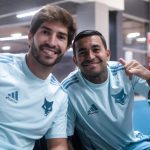 Lucas Silva e Dudu Viagem para Tampa, nos Estados Unidos Foto: Gustavo Aleixo/Cruzeiro