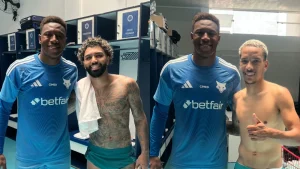 Gabigol, Matheus Pereira, Italo Brito, Cruzeiro - Foto: Instagram