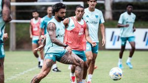 Treino do Cruzeiro - Foto: Gustavo Aleixo