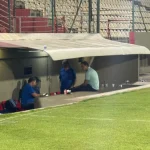 Alexandre Mattos, Pedro Júnio, Leonardo Jardim e Paulo Pelaipe - Foto: Guilherme Piu/Itatiaia