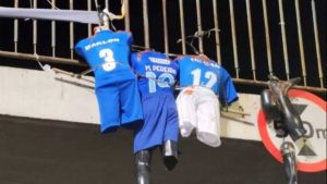 Torcida protesta - Cruzeiro