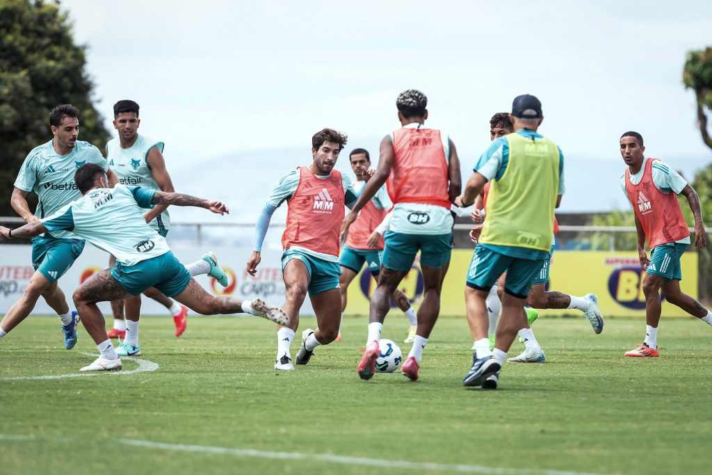 Treino do Cruzeiro, Elenco - Foto: Gustavo Aleixo