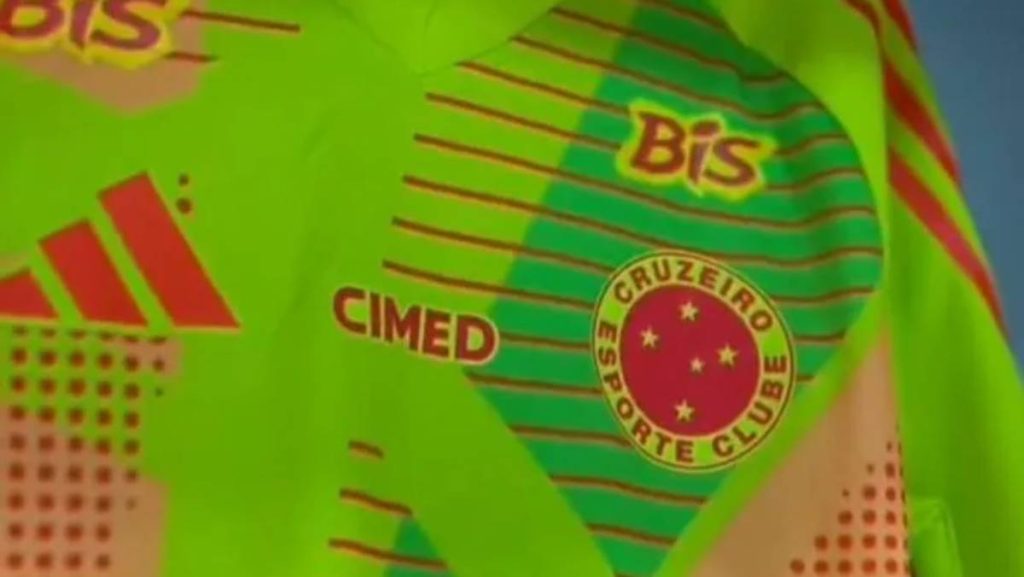 Camisa de goleiro do Cruzeiro - Foto: Reprodução