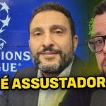 Vitor Sérgio Rodrigues (VSR) e Wallace Borges, da TNT Sports, Cruzeiro - Foto: Reprodução