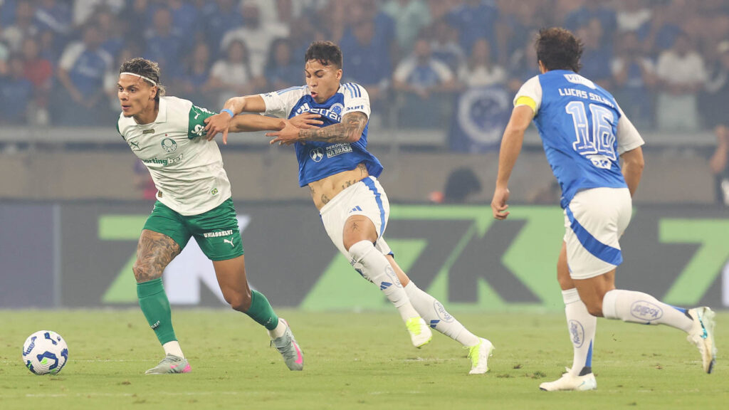 Cruzeiro x Palmeiras. Foto: Cesar Greco/Palmeiras