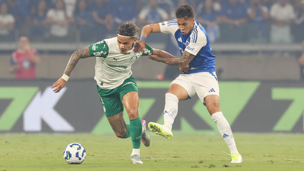 Cruzeiro x Palmeiras. Foto: Cesar Greco/Palmeiras