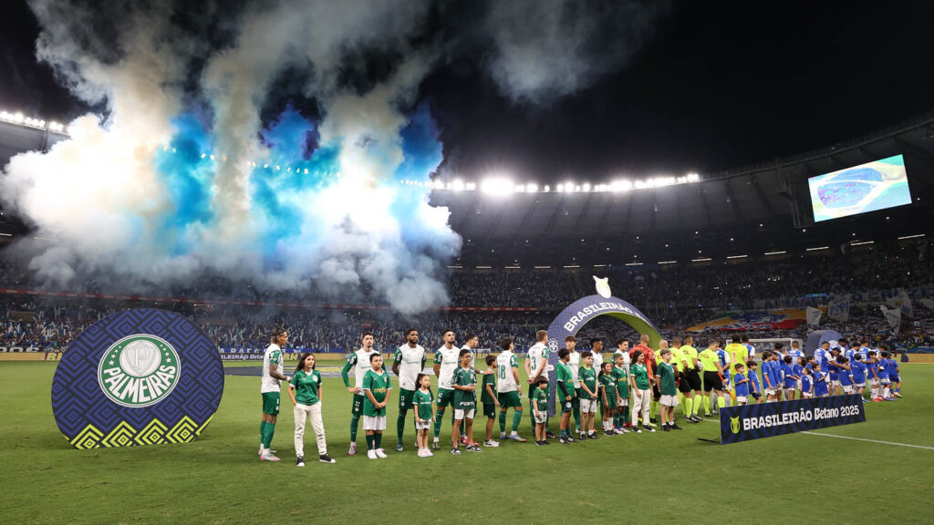 Cruzeiro x Palmeiras. Foto: Cesar Greco/Palmeiras