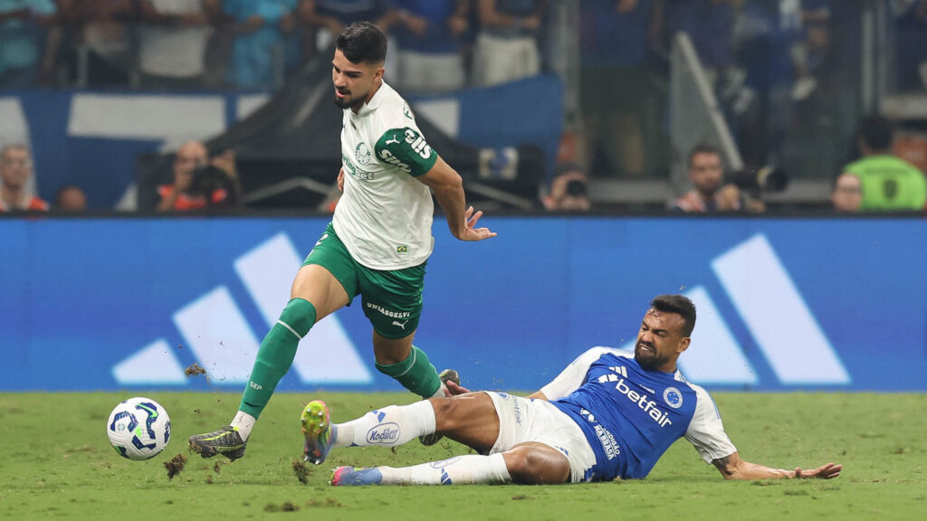 Cruzeiro x Palmeiras. Foto: Cesar Greco/Palmeiras