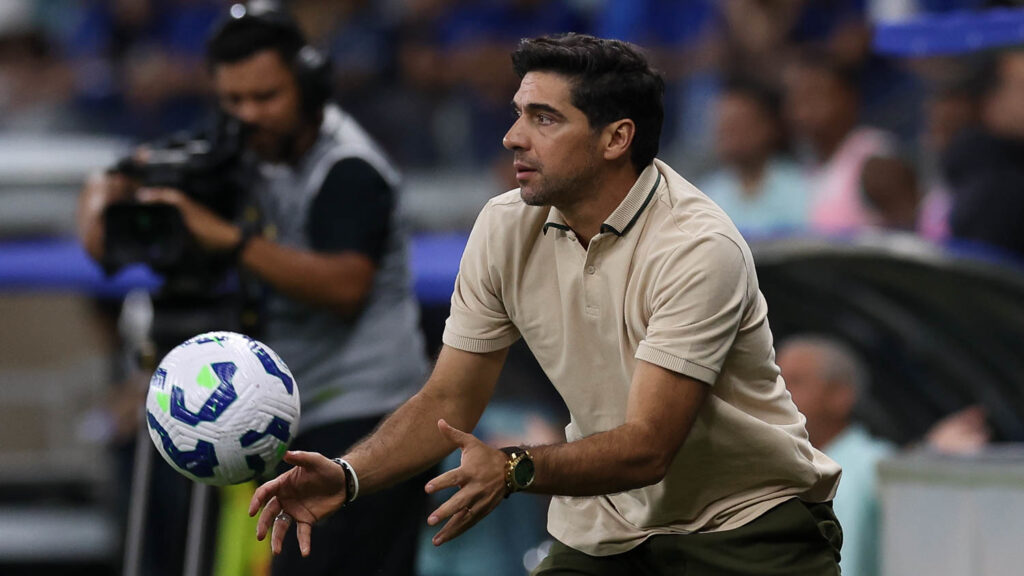 Abel Ferreira. Foto: Cesar Greco/Palmeiras