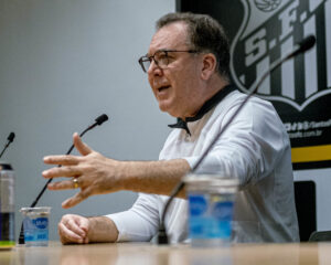 Marcelo Teixeira. Foto: Raul Baretta/ Santos FC.