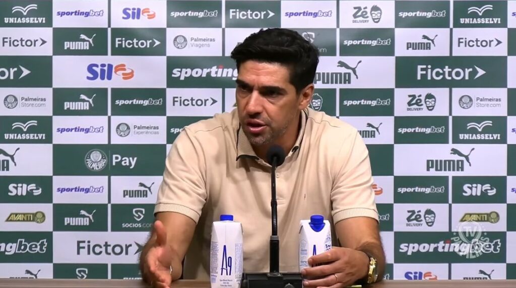 Abel Ferreira. Foto: Cesar Greco/Palmeiras