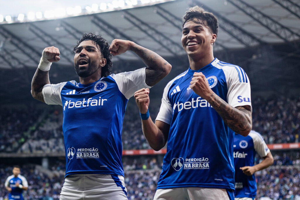 Gabigol Cruzeiro x Juventude, no Mineirão. Foto: Gustavo Aleixo/Cruzeiro