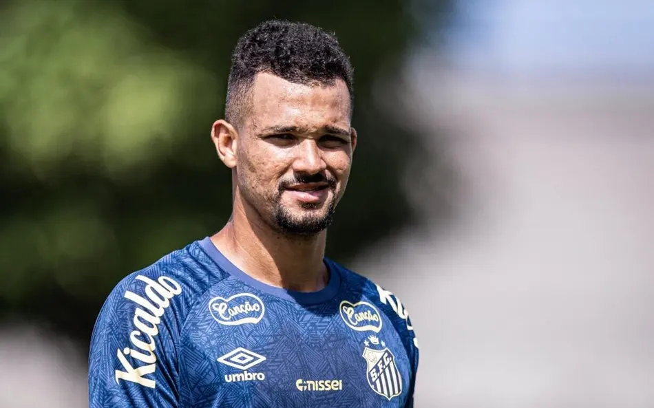Zé Ivaldo. Foto: Raul Baretta/Santos FC