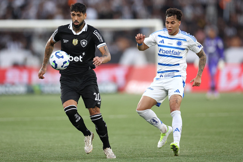 Botafogo x Cruzeiro. Foto: Vitor Silva/Botafogo