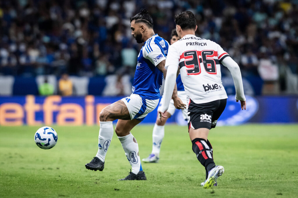 Cruzeiro x São Paulo. Foto: Gustavo Aleixo/Cruzeiro