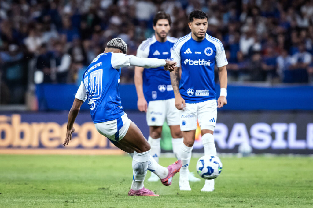 Cruzeiro x São Paulo. Foto: Gustavo Aleixo/Cruzeiro
