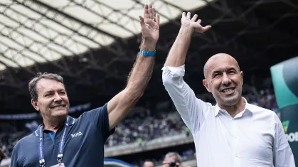 Leonardo Jardim e Pedrinho