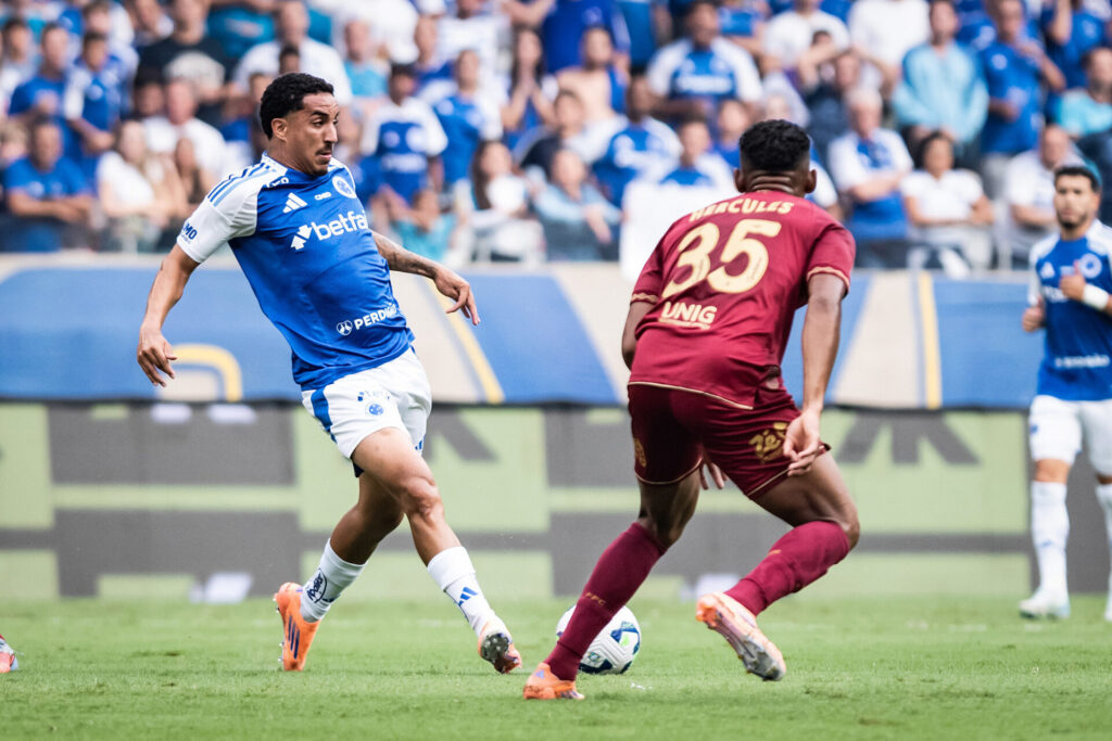Cruzeiro x Fluminense. Foto: Gustavo Aleixo/Cruzeiro