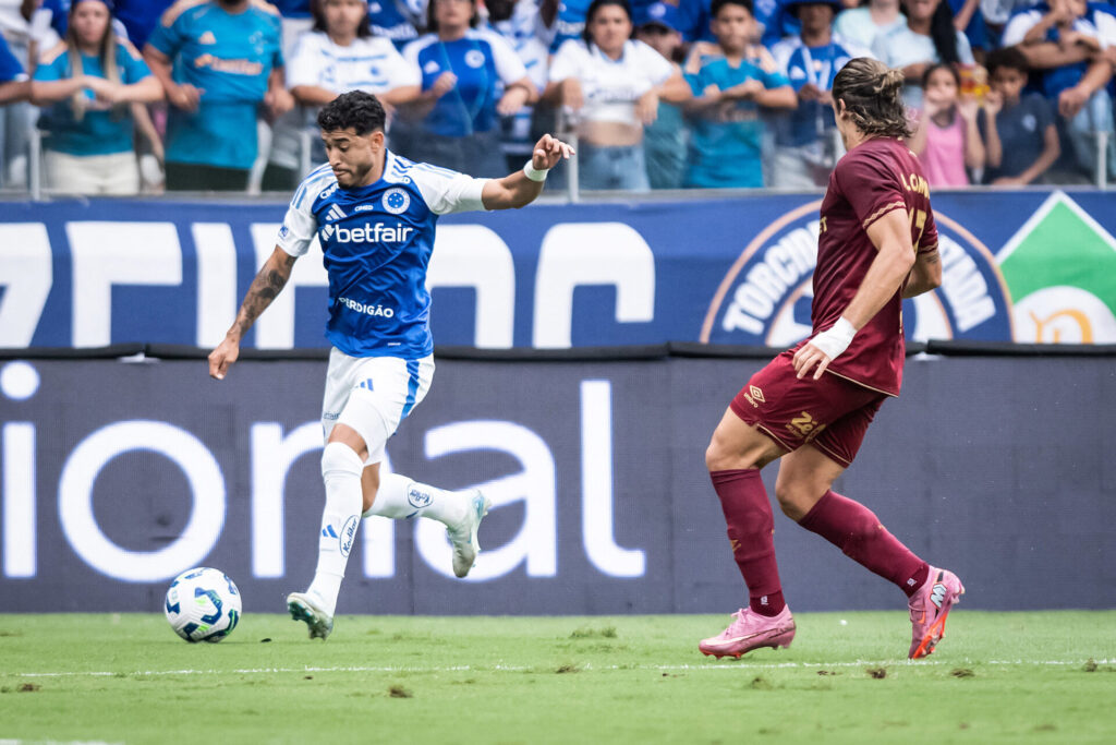 Cruzeiro x Fluminense. Foto: Gustavo Aleixo/Cruzeiro