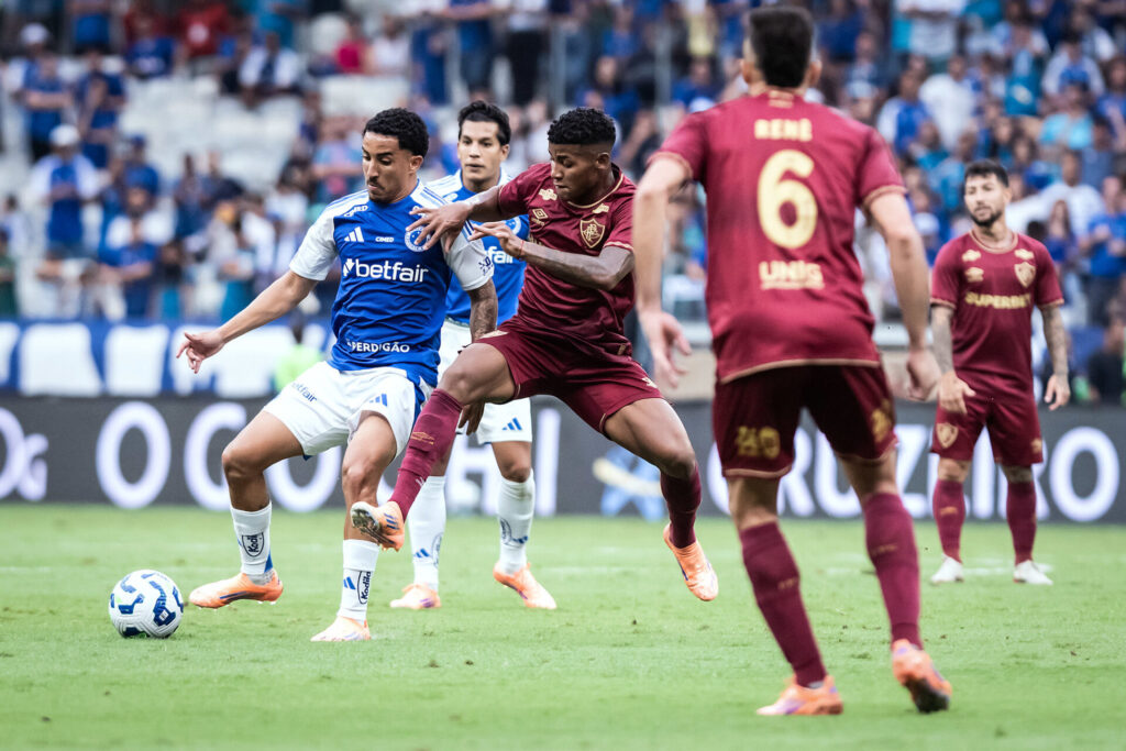 Cruzeiro x Fluminense. Foto: Gustavo Aleixo/Cruzeiro