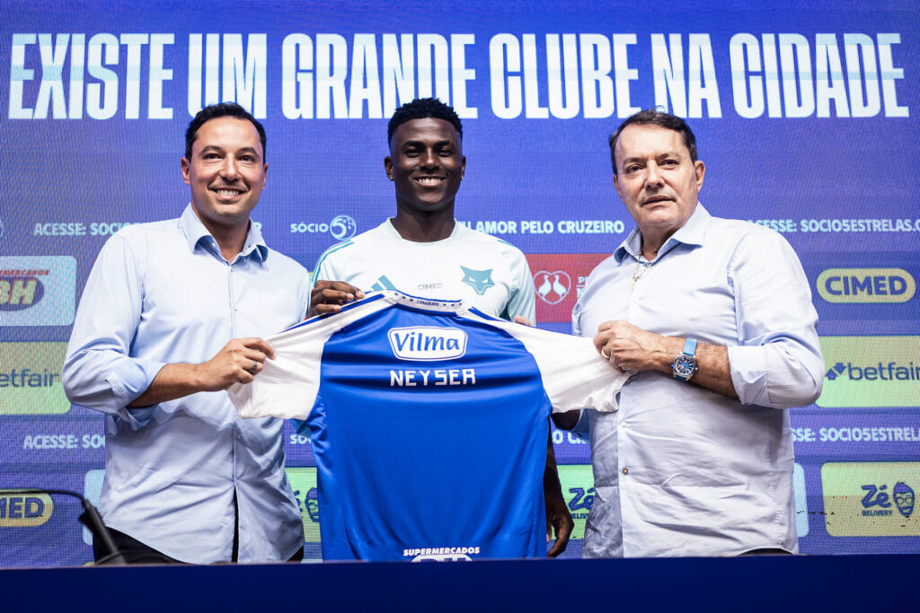 Néiser Villarreal. Foto: Gustavo Aleixo/Cruzeiro - Pedrinho