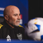 Sampaoli. Foto: Pedro Souza / Atlético