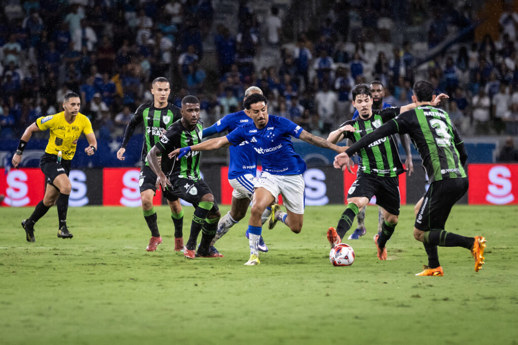 Cruzeiro x América: Foto: Gustavo Aleixo