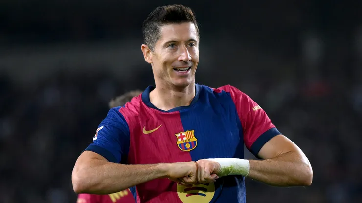 Craque do Cruzeiro é colocado como possível substituto de Lewandowski no Barcelona. Foto: David Ramos/Getty Images